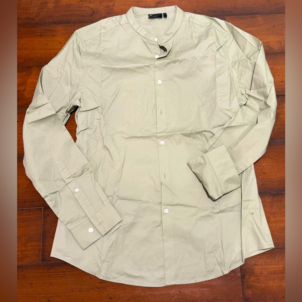 ASOS Men’s mandarin collar dress shirt
